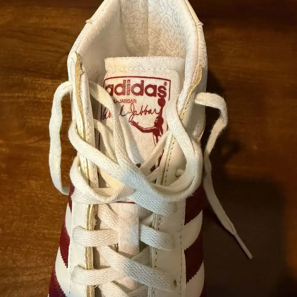 Adidas Jabbar Hi 'España' RFEF Home White Burgundy Sneakers